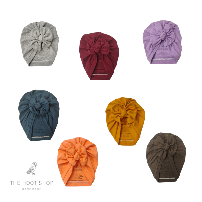 Banded Turban with Bow