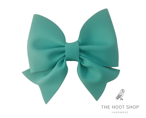 Maya Style Teal Jelly Bow