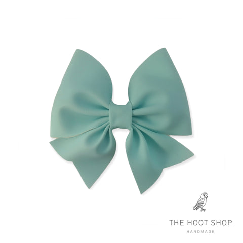 Maya Light Blue Jelly  Bow