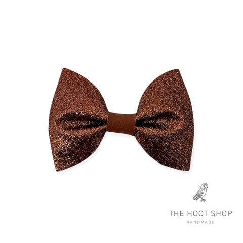 Penny Pinch Mahogany Brown Grain Glitter