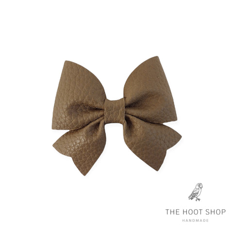 Maya Light Brown Bow