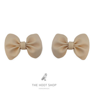 Minny Style  light Beige Bow