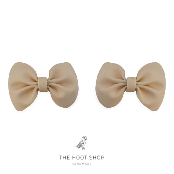 Minny Style  light Beige Bow
