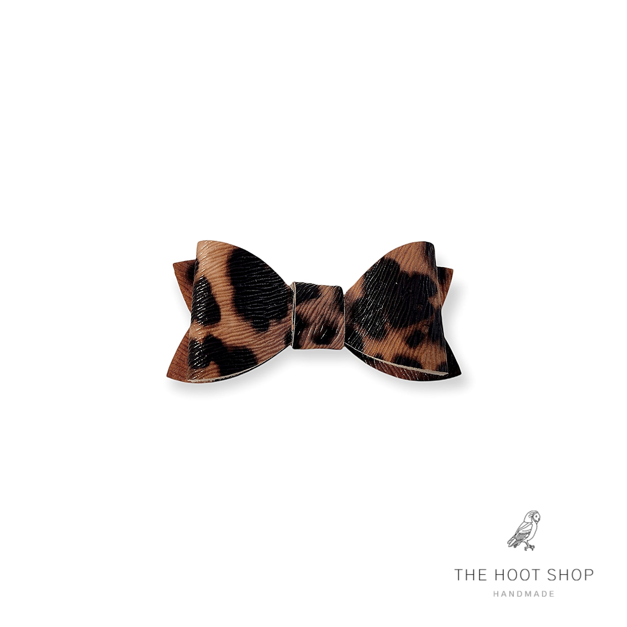 Bitty Style Leopard Bow