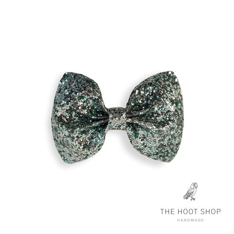 Minny Style Pinch Aqua Bow