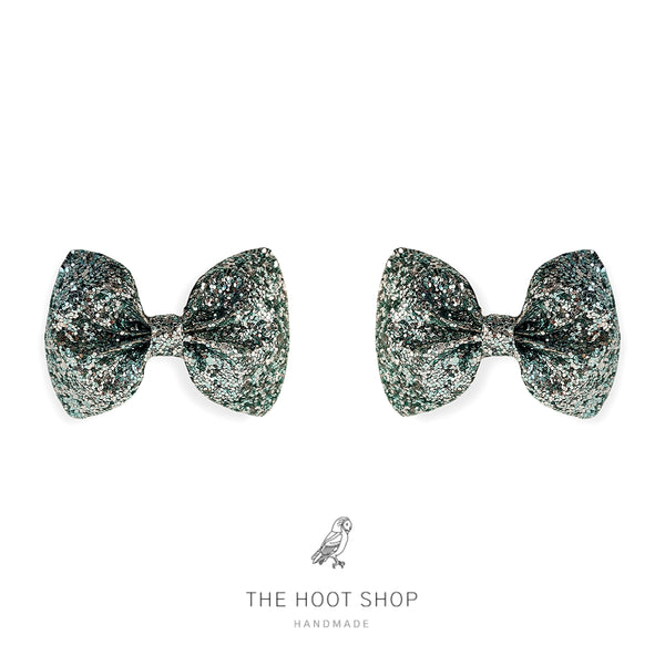 Minny Style Pinch Aqua Bow